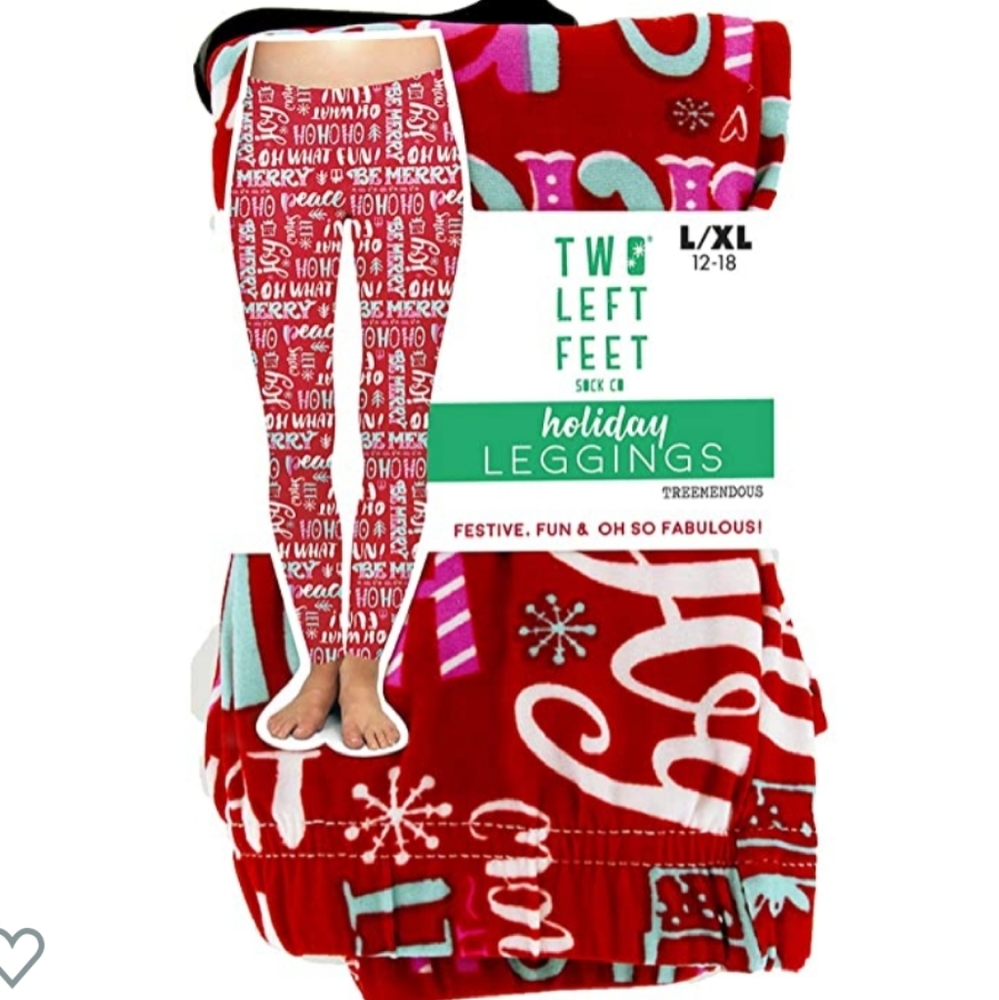 Two Left Feet Season Greetings Holiday Leggings